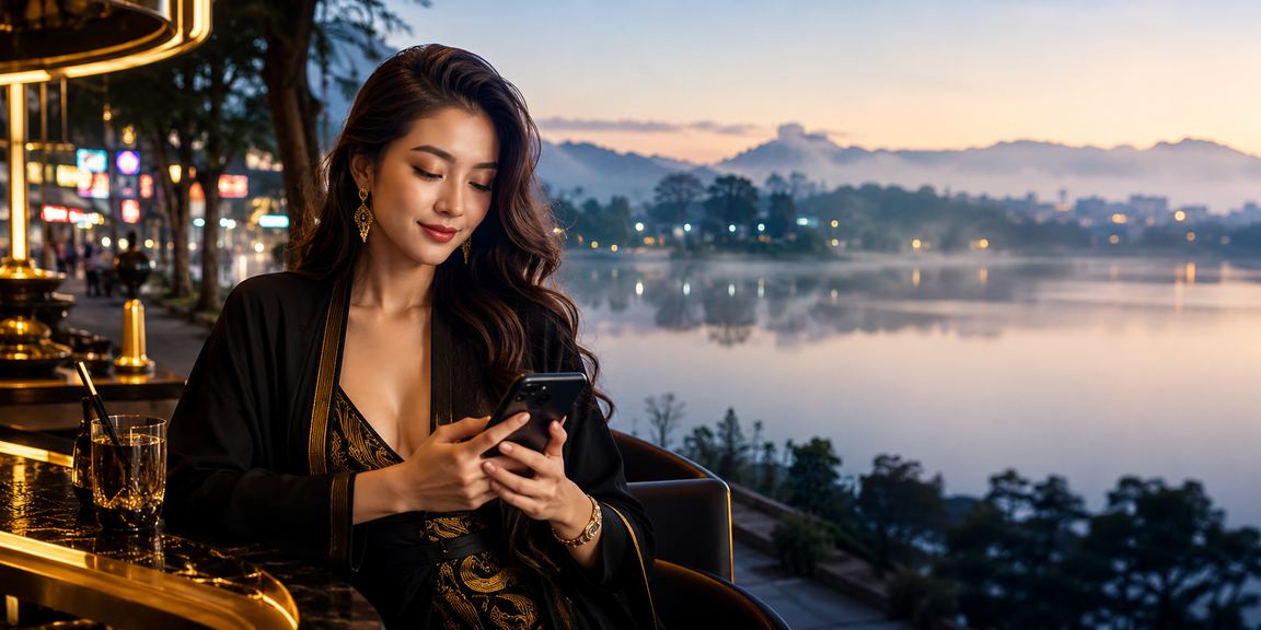 Người dùng tại Đà Lạt tham gia cá cược esports trên điện thoại